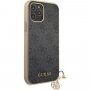 Guess 4G Charms etui do iPhone 12 Pro Max - szary