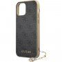 Guess 4G Charms etui do iPhone 12 Pro Max - szary