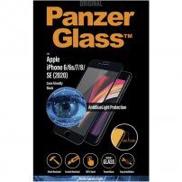 PanzerGlass Edge-to-Edge 2,5D szkło hartowane chroniące oczy do iPhone 6 / 6S / 7 / 8 / SE (2020/2022) - czarne