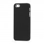 Matowe etui gumowe do iPhone 5 / 5S / SE (2016) - czarny