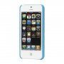 Matowe etui gumowe do iPhone 5 / 5S / SE (2016) - jasnoniebieskie