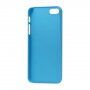 Matowe etui gumowe do iPhone 5 / 5S / SE (2016) - jasnoniebieskie