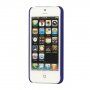 Matowe etui gumowe do iPhone 5 / 5S / SE (2016) - ciemnoniebieski