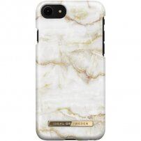 iDeal of Sweden Golden Pearl Marble etui do iPhone 6 / 6S / 7 / 8 / SE (2020/2022) - biały