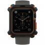 UAG Watch wytrzymałe etui na Apple Watch 44mm - czarno-pomarańczowe