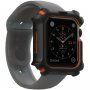 UAG Watch wytrzymałe etui na Apple Watch 44mm - czarno-pomarańczowe