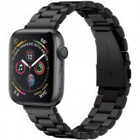Spigen Modern Fit pasek do Apple Watch Ultra 49mm / 46mm / 45mm / 44mm / 42mm - czarny