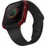 Uniq Valencia pokrowiec metalowy dla Apple Watch 44mm - czerwony