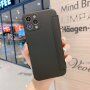 Pokrowiec portfelowy z silikonu i skóry PU do iPhone 12 mini - czarne