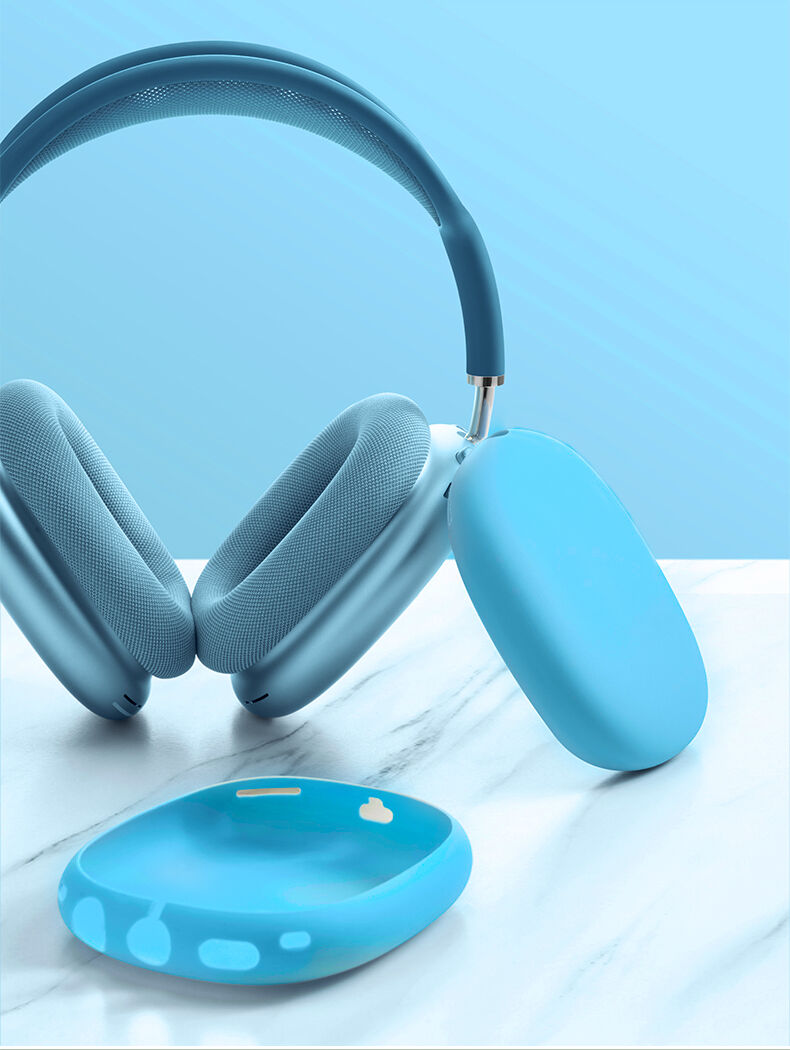 Etui silikonowe słuchawek do AirPods Max 1 / 2 - niebieskie