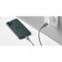 BELKIN Boost Charge LED kabel pleciony do transmisji danych i ładowania USB-A 2.0 / Lightning dla iPhone / iPad / iPod / AirPods - 1,2 m - srebrny