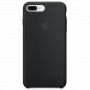 Oryginalne etui silikonowe dla Apple iPhone 8 Plus / 7 Plus - czarne