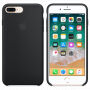 Oryginalne etui silikonowe dla Apple iPhone 8 Plus / 7 Plus - czarne