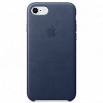 Oryginalny futerał skórzany dla Apple iPhone SE (2020/2022) / 8 / 7 - północny niebieski
