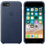 Oryginalny futerał skórzany dla Apple iPhone SE (2020/2022) / 8 / 7 - północny niebieski
