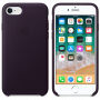 Oryginalny futerał skórzany dla Apple iPhone SE (2020/2022) / 8 / 7 - fioletowy