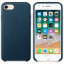 Oryginalny futerał skórzany dla Apple iPhone SE (2020/2022) / 8 / 7 - kosmicznie niebieski
