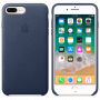 Oryginalny futerał skórzany dla Apple iPhone 8 Plus / 7 Plus - północny niebieski