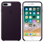 Oryginalny futerał skórzany dla Apple iPhone 8 Plus / 7 Plus - fioletowy