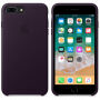 Oryginalny futerał skórzany dla Apple iPhone 8 Plus / 7 Plus - fioletowy