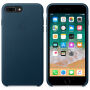 Oryginalny futerał skórzany dla Apple iPhone 8 Plus / 7 Plus - kosmicznie niebieski