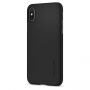 Spigen ultracienkie trwałe etui dla Apple iPhone XS / iPhone X - czarne