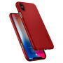 Spigen ultracienkie trwałe etui dla Apple iPhone XS / iPhone X - czerwone