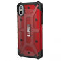 UAG Plasma niezwykle trwały futerał dla Apple iPhone XS / iPhone X - czerwony