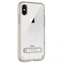 Spigen etui ochronne ze stojakiem magnetycznym dla Apple iPhone XS / iPhone X - złote