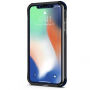 Spigen Signature etui ochronne z plastiku i poliwęglanu dla Apple iPhone XS / iPhone X - niebieskie