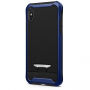 Spigen Signature etui ochronne z plastiku i poliwęglanu dla Apple iPhone XS / iPhone X - niebieskie