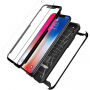 Spigen Signature etui ochronne z plastiku i poliwęglanu dla Apple iPhone XS / iPhone X - czarne