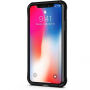 Spigen Signature etui ochronne z plastiku i poliwęglanu dla Apple iPhone XS / iPhone X - czarne