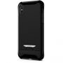 Spigen Signature etui ochronne z plastiku i poliwęglanu dla Apple iPhone XS / iPhone X - czarne
