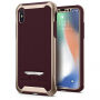 Spigen Signature etui ochronne z plastiku i poliwęglanu dla Apple iPhone XS / iPhone X - złote