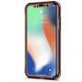 Spigen Signature etui ochronne z plastiku i poliwęglanu dla Apple iPhone XS / iPhone X - złote
