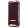 Spigen Signature etui ochronne z plastiku i poliwęglanu dla Apple iPhone XS / iPhone X - złote