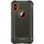 Spigen Armor bardzo trwałe etui ochronne ze wzmocnionymi narożnikami dla Apple iPhone XS / iPhone X - zielone