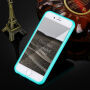 Magiczne antygrawitacyjne etui samoprzylepne dla Apple iPhone 6 / 6S - odpowiednie do selfie - czarno-zielone
