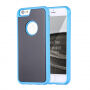 Magiczne antygrawitacyjne etui samoprzylepne dla Apple iPhone 6 / 6S - odpowiednie do selfie - czarno-niebieskie