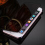 Lustrzany otwierany / flip futerał dla Apple iPhone 8 / 7 - czarne