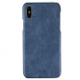 MOFI etui ochronne dla iPhone XS / iPhone X - ciemnoniebieskie