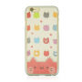 Ochronne etui plastikowe do Apple iPhone 6 / 6S - koty