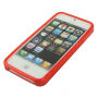Etui ochronne plastikowe "S line" dla iPhone 5 / 5S / SE (2016) - czerwone