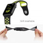 Silikonowy pasek do Apple Watch 42mm / 41mm / 40mm / 38mm - szary-biały