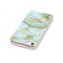 Etui ochronne plastikowe dla Apple iPhone 5 / 5S / SE (2016) - jasnoniebieski marmur