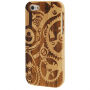 Drewniane etui dla Apple iPhone 5 - steampunk