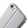 Otwierany / flip skórzany futerał dla Apple iPhone 6 / 6S - biały