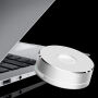 3w1 power bank, stojak ładowarka i futerał ochronny dla Apple Watch - srebrny