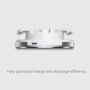 3w1 power bank, stojak ładowarka i futerał ochronny dla Apple Watch - srebrny